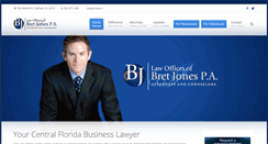 Desktop Screenshot of bretjonespa.com